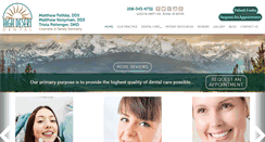 Desktop Screenshot of highdesertdds.com
